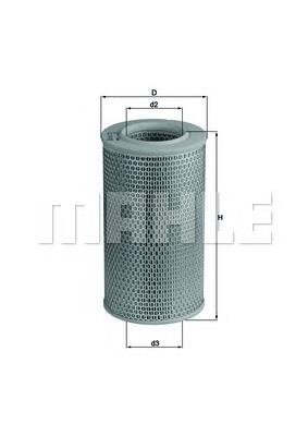Compre LX611 Mahle Original Filtro de ar