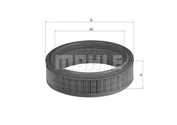 Filtro de ar Mahle Original LX158 preço, a partir de 6,60 USD