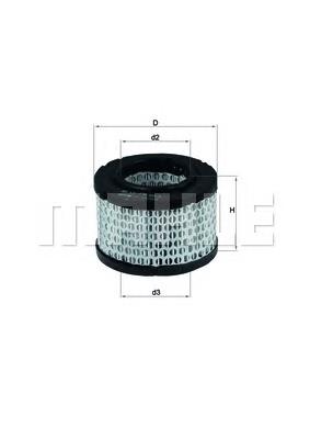 Filtro de ar Mahle Original LX191 preço, a partir de 8,61 USD