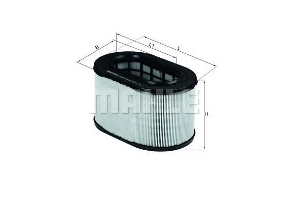 LX669 Mahle Original Filtro de ar