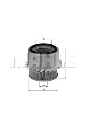 Filtro de ar Mahle Original LX683 preço, a partir de 26,31 USD