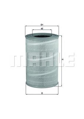 Filtro de ar Mahle Original LX713 preço, a partir de 60,53 USD
