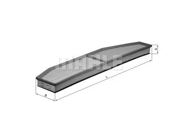 Filtro de ar Mahle Original LX2067 preço, a partir de 27,75 USD
