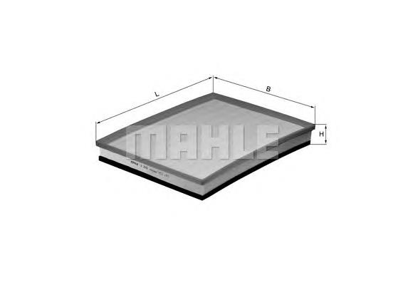 Filtro de ar Mahle Original LX2080 preço, a partir de 23,88 USD