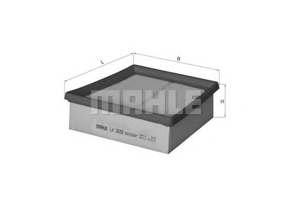 Filtro de ar Mahle Original LX2633 preço, a partir de 15,75 USD