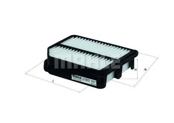 Filtro de ar Mahle Original LX2612 preço, a partir de 11,44 USD