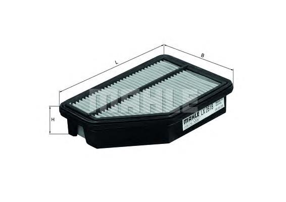 LX2618 Mahle Original Filtro de ar