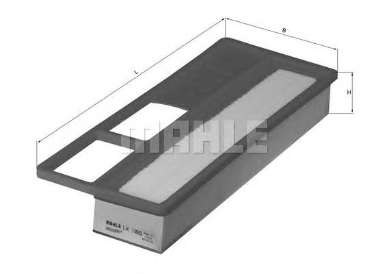 Filtro de ar Mahle Original LX1920 preço, a partir de 11,97 USD
