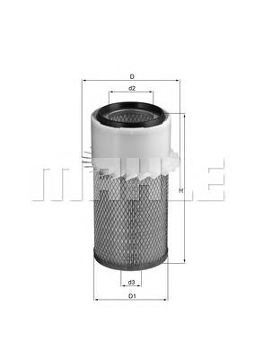 Compre LX17 Mahle Original Filtro de ar