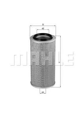Compre LX83 Mahle Original Filtro de ar