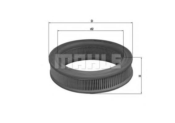Filtro de ar Mahle Original LX81 preço, a partir de 6,84 USD