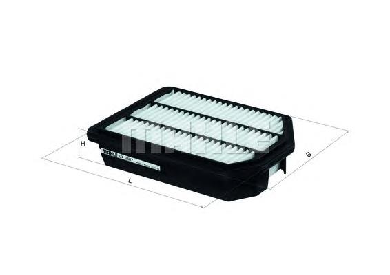 Filtro de ar Mahle Original LX2687 preço, a partir de 10,38 USD