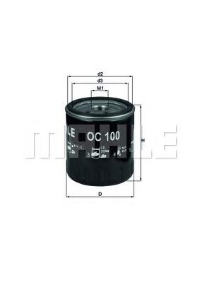 Compre OC100 Mahle Original Filtro de óleo