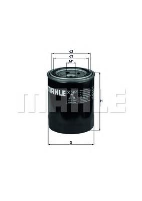 OC3311 Mahle Original Filtro de óleo