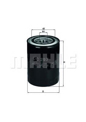 Filtro de óleo Mahle Original OC297 preço, a partir de 19,45 USD