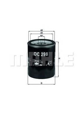 EOF125 Comline Filtro de óleo