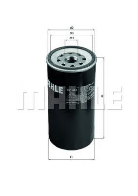 Compre OC474 Mahle Original Filtro de óleo