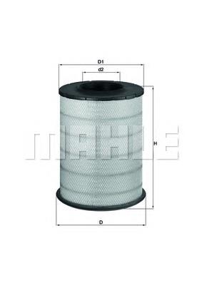 Filtro de ar Mann-Filter C311345