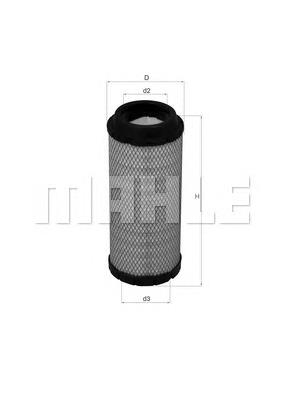 Filtro de ar Mahle Original LX1673 preço, a partir de 27,28 USD