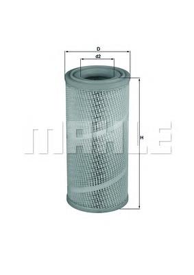 Filtro de ar Mahle Original LX1142 preço, a partir de 22,14 USD