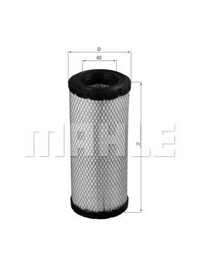 Filtro de ar Mahle Original LX1241 preço, a partir de 24,44 USD