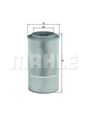 Filtro de ar Mahle Original LX1024 preço, a partir de 56,51 USD