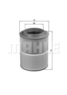 Filtro de ar Mahle Original LX1072 preço, a partir de 46,80 USD