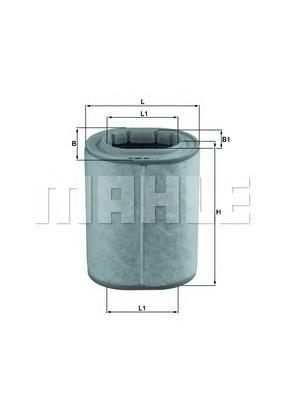 Filtro de ar Mahle Original LX1460 preço, a partir de 38,14 USD