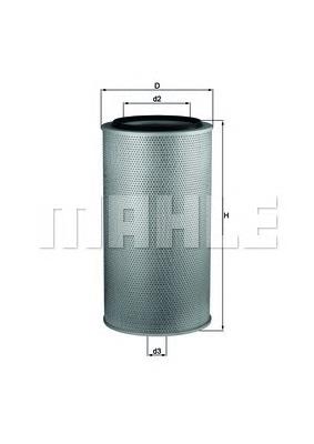 Filtro de ar Iveco 2996156