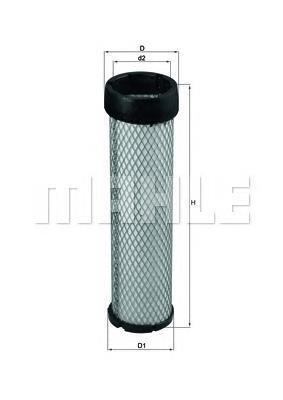 Filtro de ar Mahle Original LXS256 preço, a partir de 18,81 USD