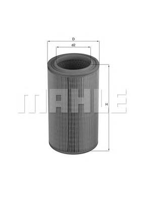 LX2088 Mahle Original Filtro de ar
