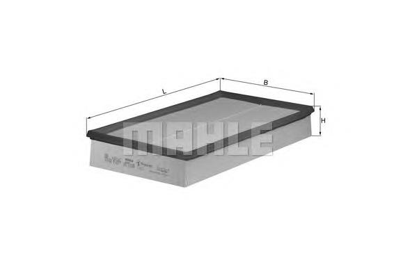Filtro de ar Mahle Original LX637 preço, a partir de 14,22 USD