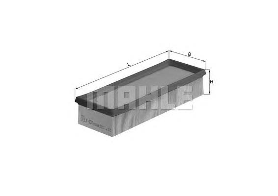 Filtro de ar Mahle Original LX632 preço, a partir de 7,77 USD