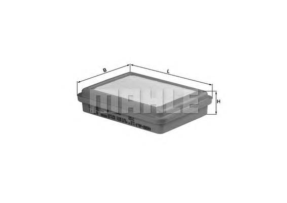 Filtro de ar Mahle Original LX570 preço, a partir de 9,28 USD