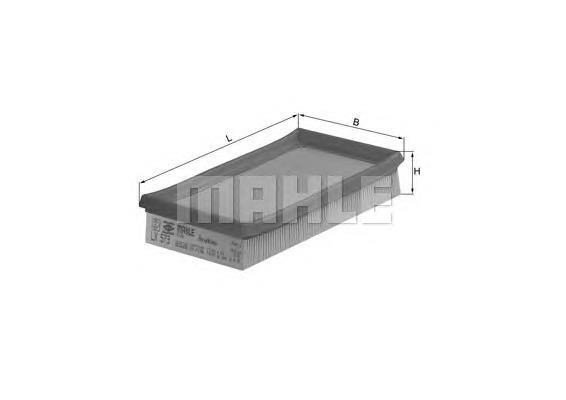 Filtro de ar Mahle Original LX573 preço, a partir de 9,93 USD