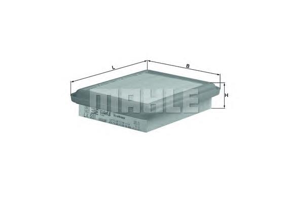 Filtro de ar Mahle Original LX591 preço, a partir de 9,73 USD