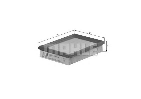 Filtro de ar A1084 Purflux