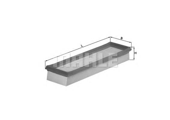 Filtro de ar 8671002475 Renault (RVI)