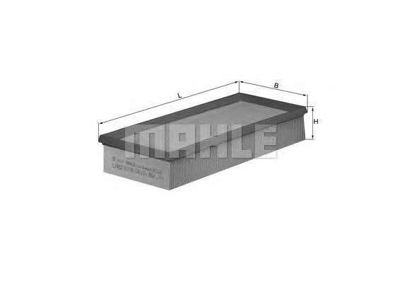 LX492 Mahle Original Filtro de ar