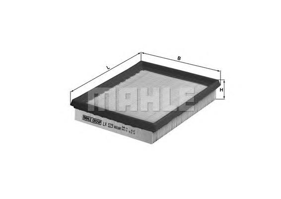 LX523 Mahle Original Filtro de ar