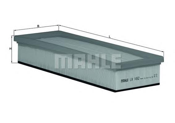 LX1452 Mahle Original Filtro de ar