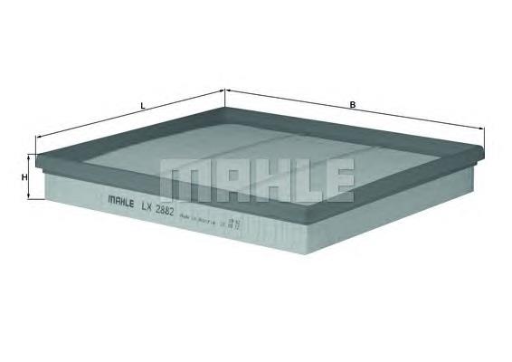 Filtro de ar Mahle Original LX2882 preço, a partir de 13,85 USD
