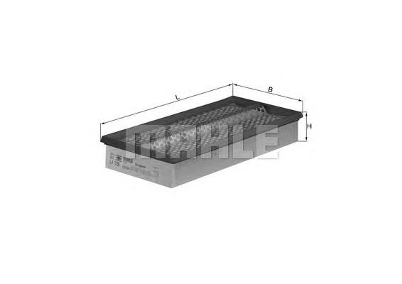 Filtro de ar Mahle Original LX536 preço, a partir de 11,81 USD