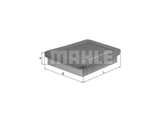 Compre LX543 Mahle Original Filtro de ar