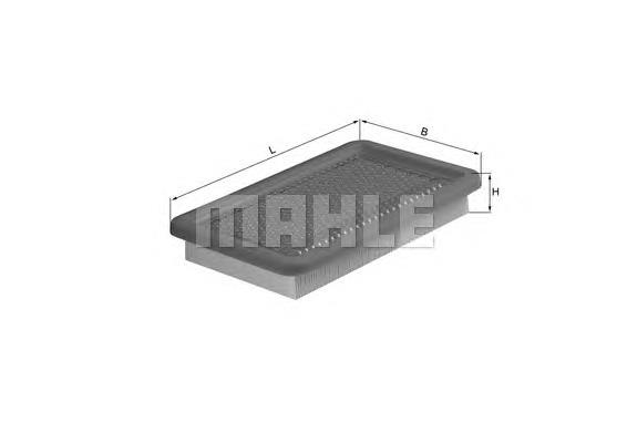 LX542 Mahle Original Filtro de ar