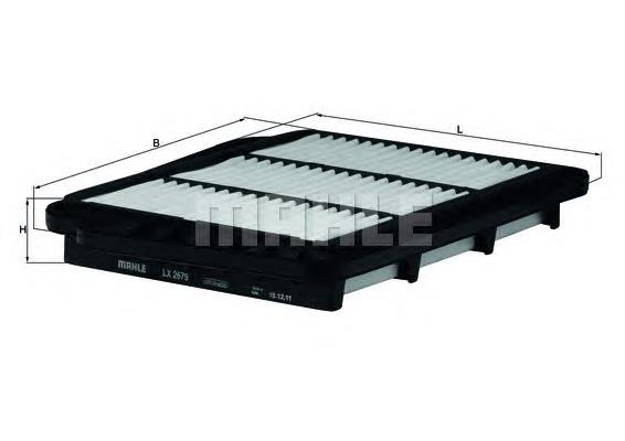 Filtro de ar Mahle Original LX2679 preço, a partir de 9,90 USD