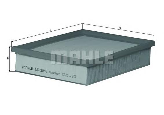 Filtro de ar Mahle Original LX2085 preço, a partir de 12,55 USD