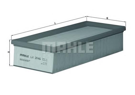 Filtro de ar Mahle Original LX2046 preço, a partir de 13,03 USD