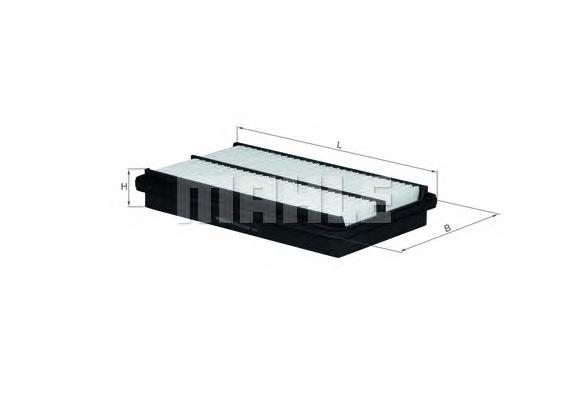 Filtro de ar Mahle Original LX1075 preço, a partir de 12,46 USD