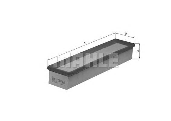 LX1258 Mahle Original Filtro de ar